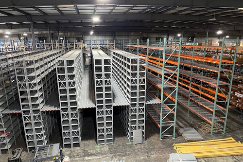 Used Shelf Supported Mezzanine